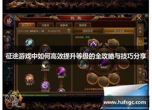 征途游戏中如何高效提升等级的全攻略与技巧分享